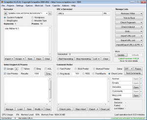 Google verbatim parameter in scrapebox
