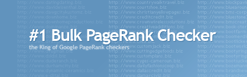 bulk_pagerank_checker #1 Bulk PageRank Checker