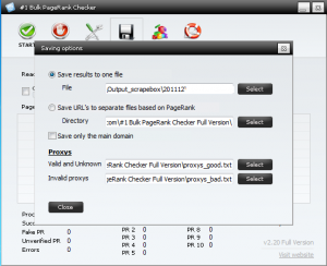 save-options #1 Bulk PR Checker - Save Options
